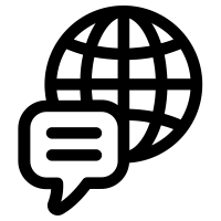 Language Support Icon